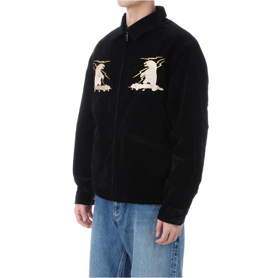 【P5倍 / SALE】VELVETEEN ALASKA JACKET - BLACK (GL15678) Gold(ゴールド) |  | 02
