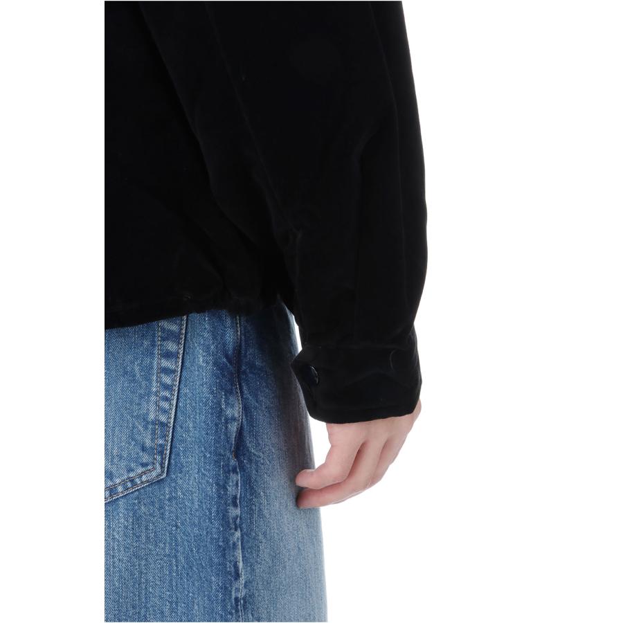 【P5倍 / SALE】VELVETEEN ALASKA JACKET - BLACK (GL15678) Gold(ゴールド) |  | 03