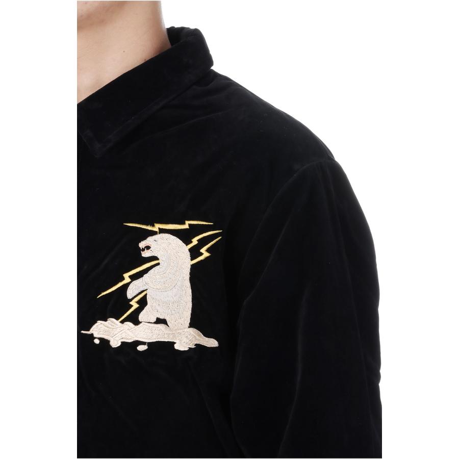 【P5倍 / SALE】VELVETEEN ALASKA JACKET - BLACK (GL15678) Gold(ゴールド) |  | 05