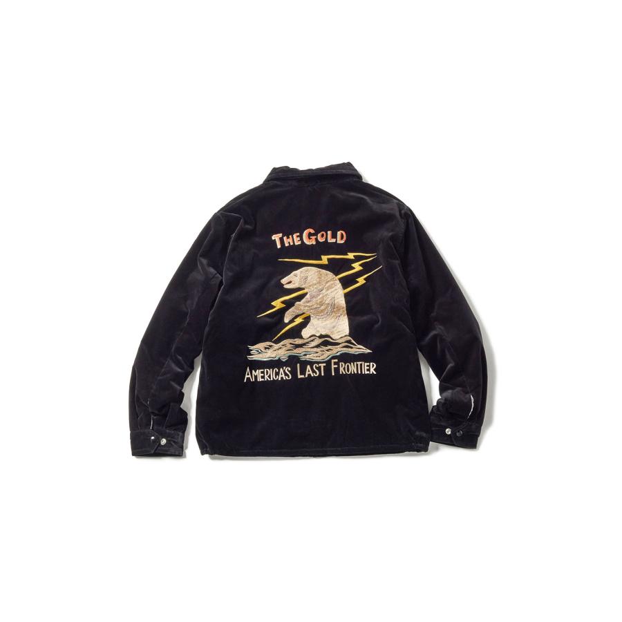 【P5倍 / SALE】VELVETEEN ALASKA JACKET - BLACK (GL15678) Gold(ゴールド) |  | 07