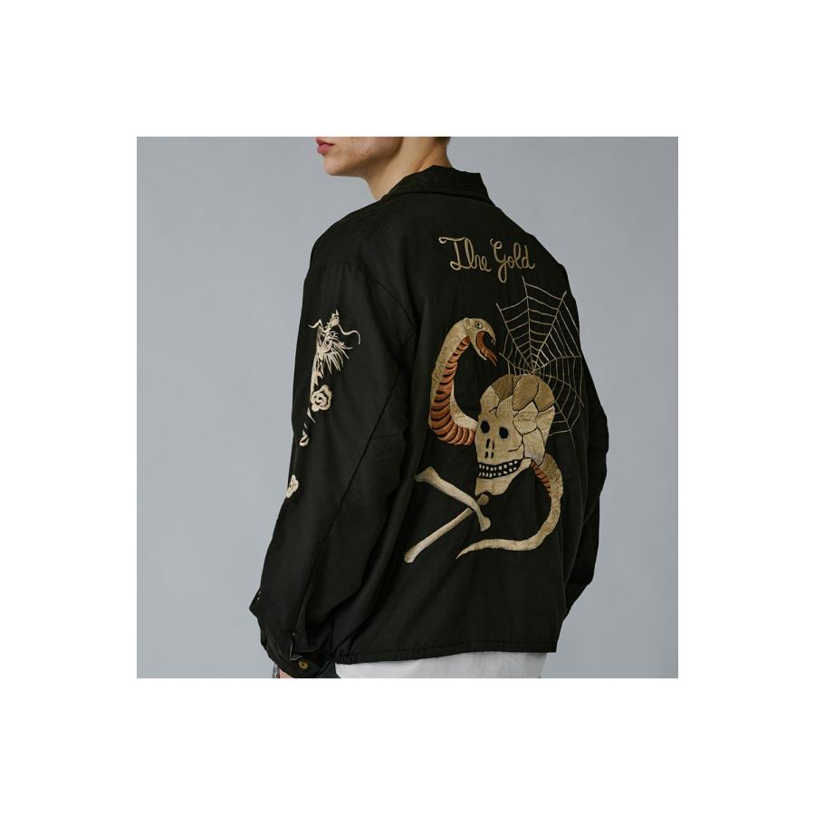 東洋エンタープライズ GOLD : SKULL JACKET AGED MODEL : 25B-GL15727 