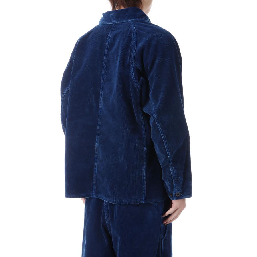 9W INDIGO CORDUROY WORK COAT - NAVY (GL15739) Gold(ゴールド) |  | 02