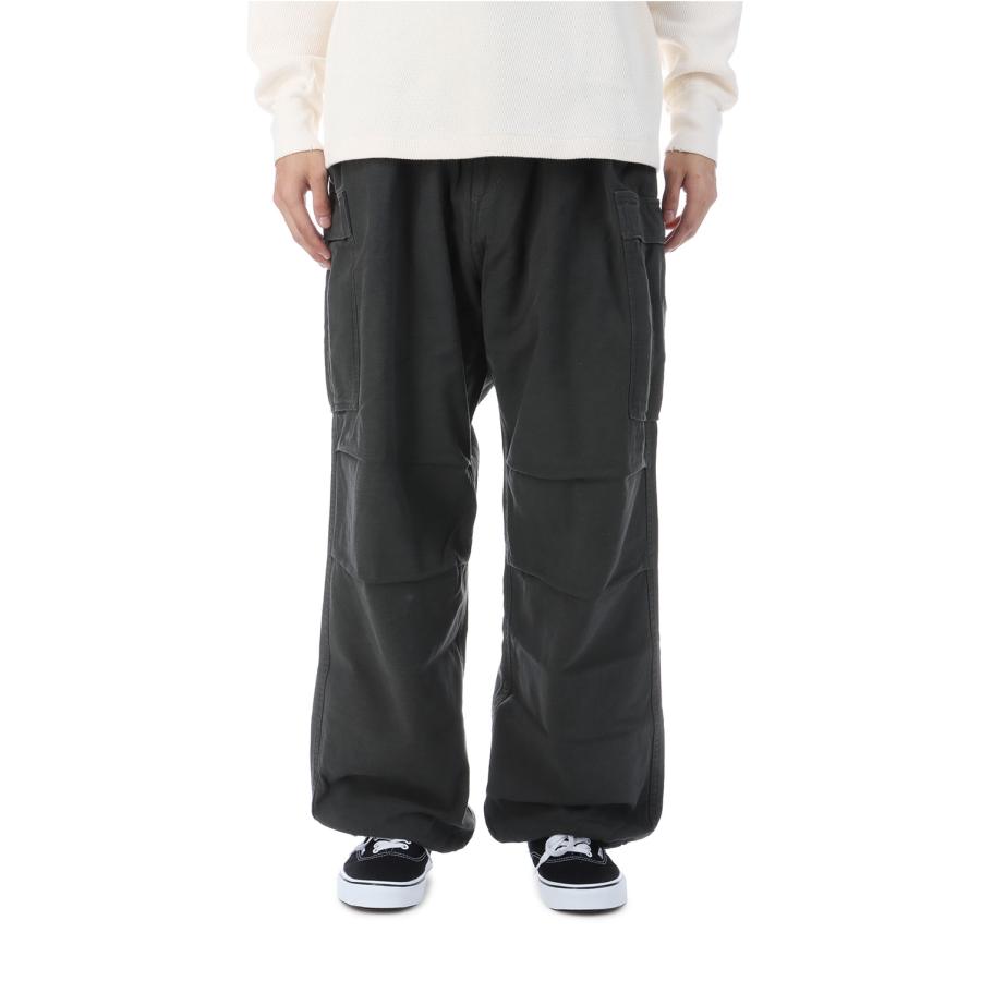 LIGHT BACKSATIN EASY CARGO PANTS - C.GRAY (GL42578) Gold(ゴールド) | 
