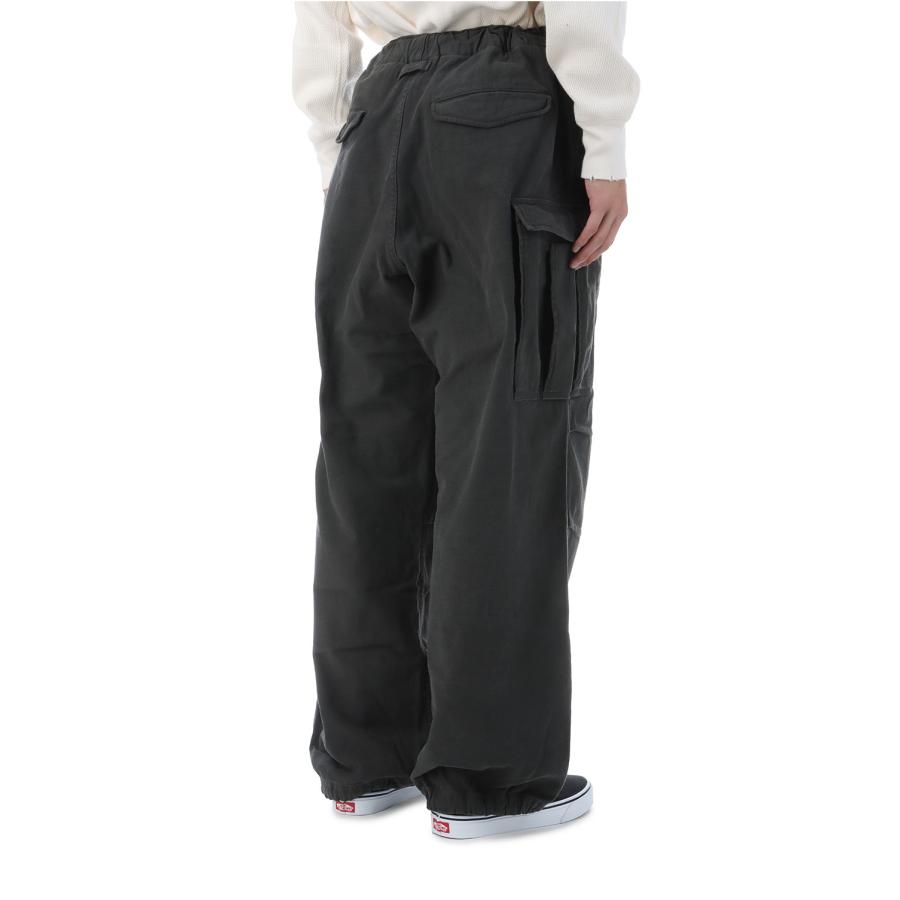 LIGHT BACKSATIN EASY CARGO PANTS - C.GRAY (GL42578) Gold(ゴールド) |  | 02