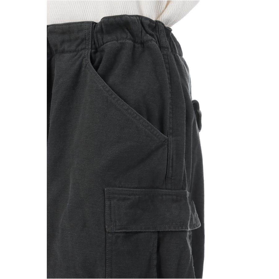 LIGHT BACKSATIN EASY CARGO PANTS - C.GRAY (GL42578) Gold(ゴールド) |  | 04