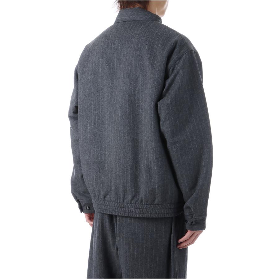 【SALE】Super 160's WOOL HERRINGBONE MOSSER SPORTS JACKET - GRAY (GL15730) Gold(ゴールド) |  | 02