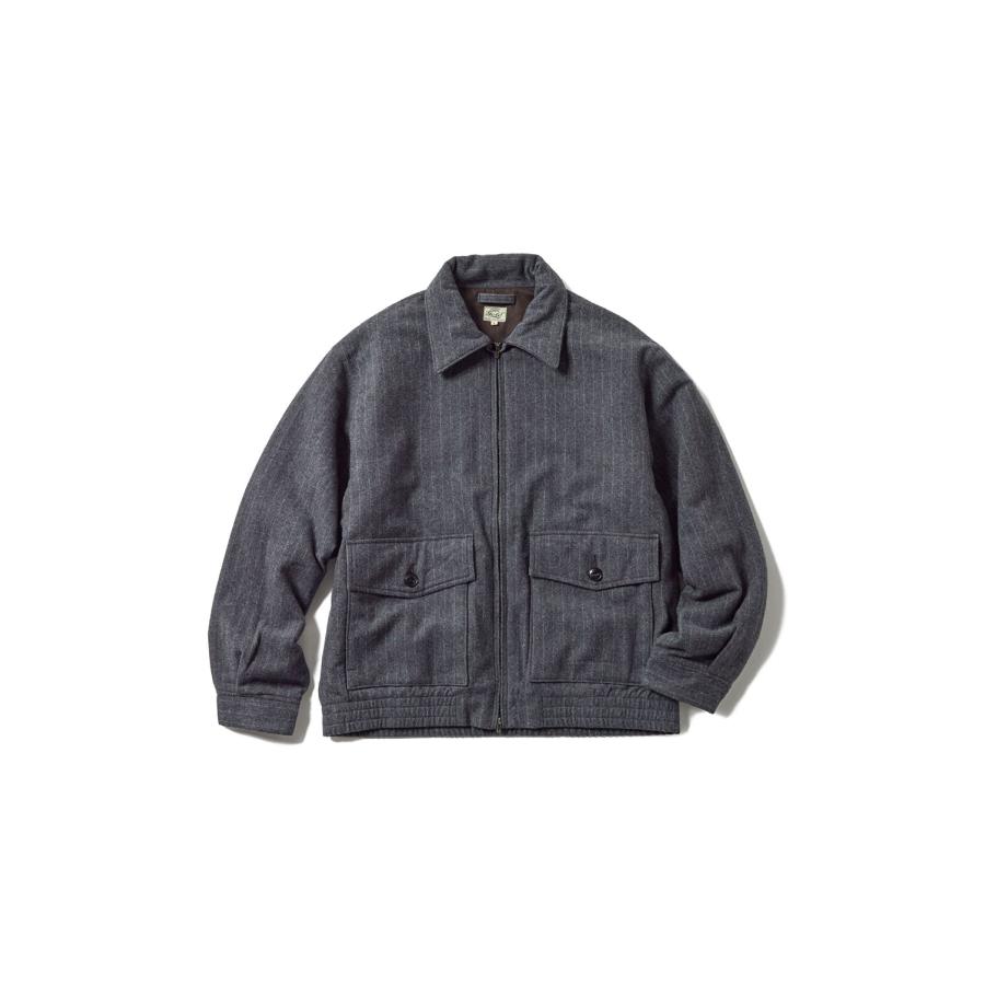 【SALE】Super 160's WOOL HERRINGBONE MOSSER SPORTS JACKET - GRAY (GL15730) Gold(ゴールド) |  | 07