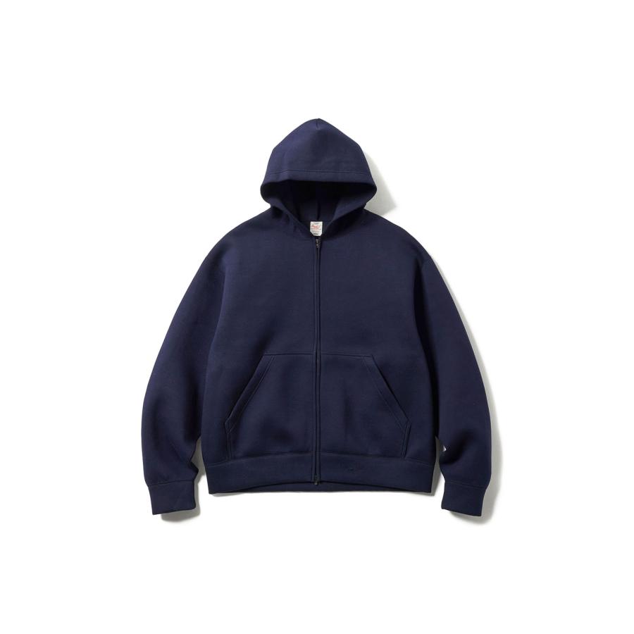 【P5倍 / SALE】CARDBOARD KNIT ZIP PARKA - NAVY (GL15737) Gold(ゴールド) | 