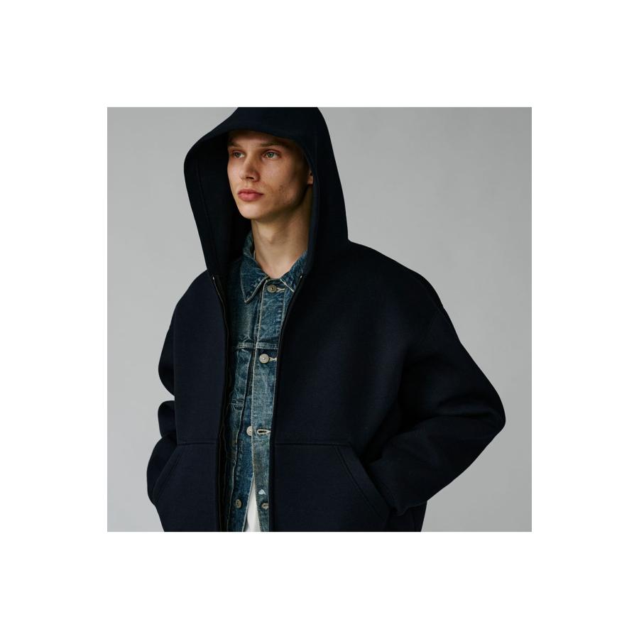 【P5倍 / SALE】CARDBOARD KNIT ZIP PARKA - NAVY (GL15737) Gold(ゴールド) |  | 04