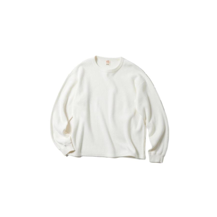 【P5倍 / SALE】HEAVY THERMAL REGULAR L/S SHIRT - WHITE (GL69485) Gold(ゴールド) | 