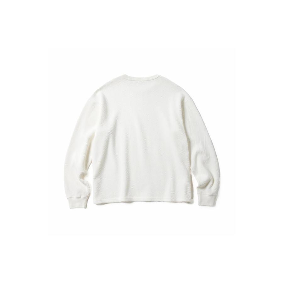 【P5倍 / SALE】HEAVY THERMAL REGULAR L/S SHIRT - WHITE (GL69485) Gold(ゴールド) |  | 01