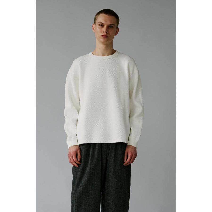 【P5倍 / SALE】HEAVY THERMAL REGULAR L/S SHIRT - WHITE (GL69485) Gold(ゴールド) |  | 03