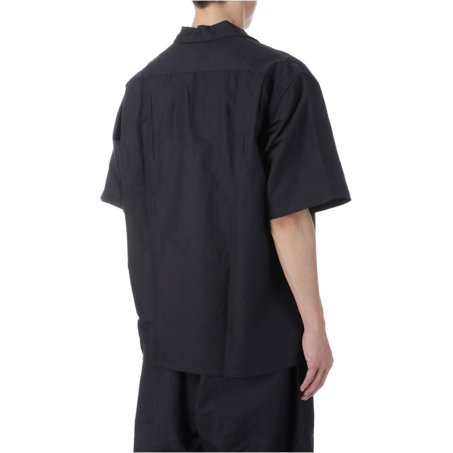 【P5倍 / SALE】COTTON / RAMIE BROAD OPEN SHIRT - BLACK (GL39539) Gold(ゴールド) |  | 02