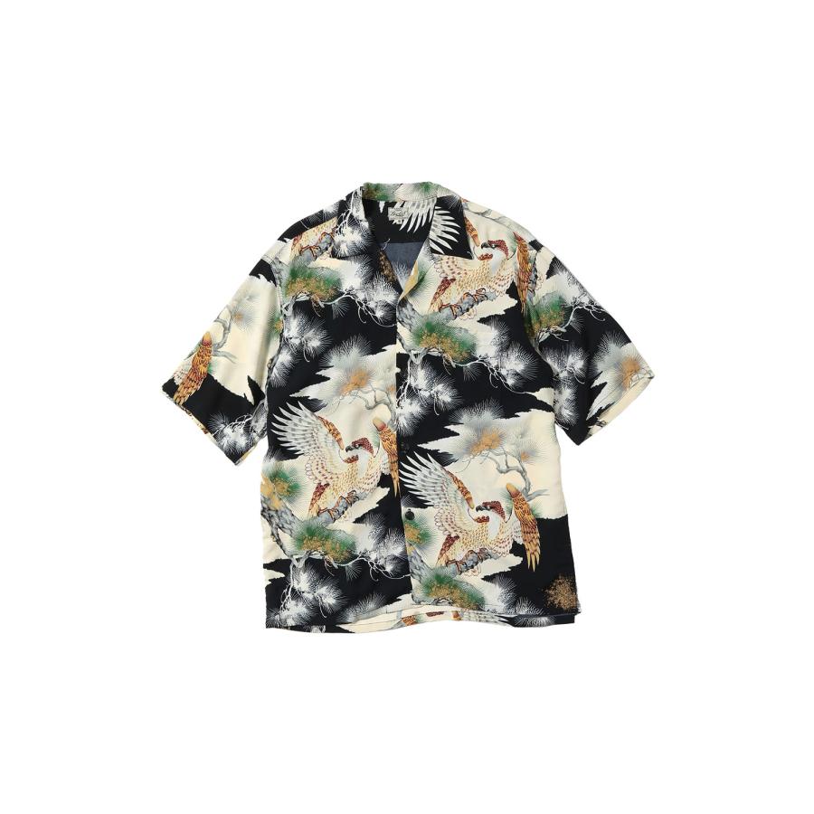 【P5倍】ALOHA SHIRT KING OF THE SKY - BLACK (GL39545) Gold(ゴールド) |  | 04