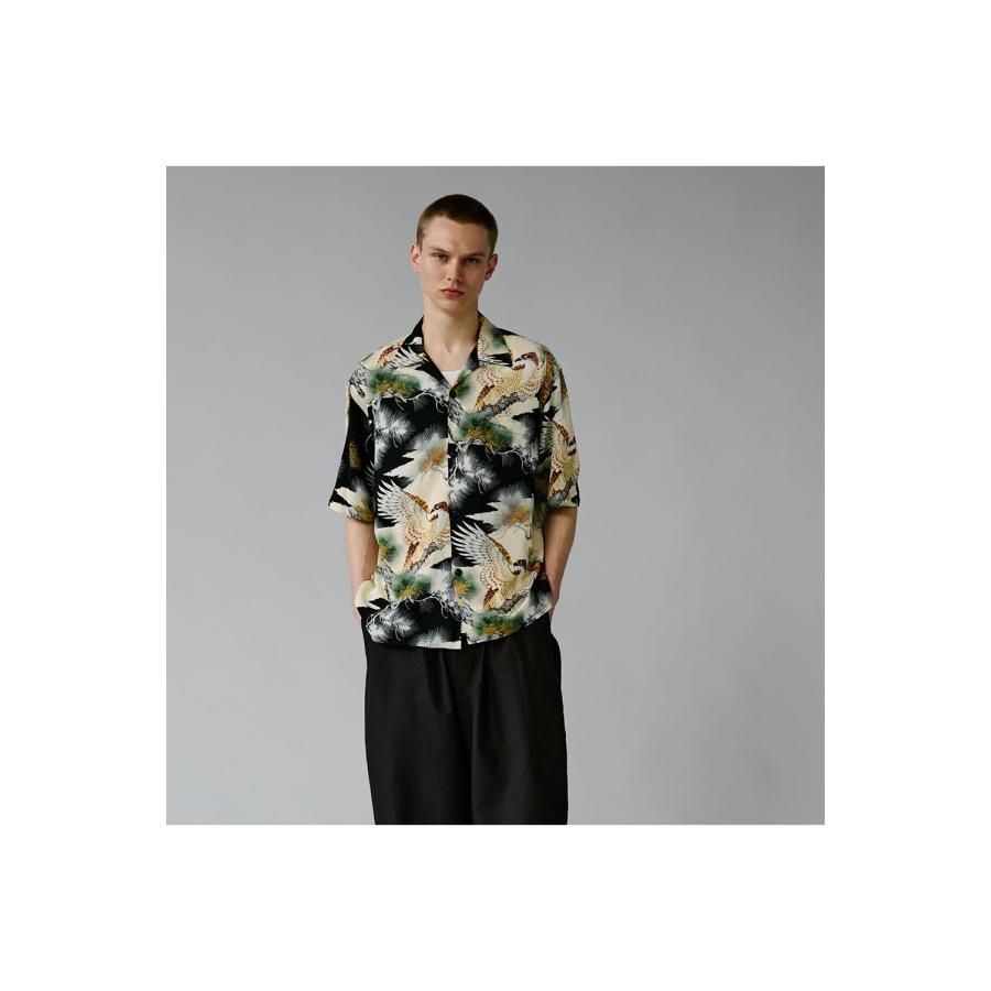 【P5倍】ALOHA SHIRT KING OF THE SKY - BLACK (GL39545) Gold(ゴールド) |  | 09