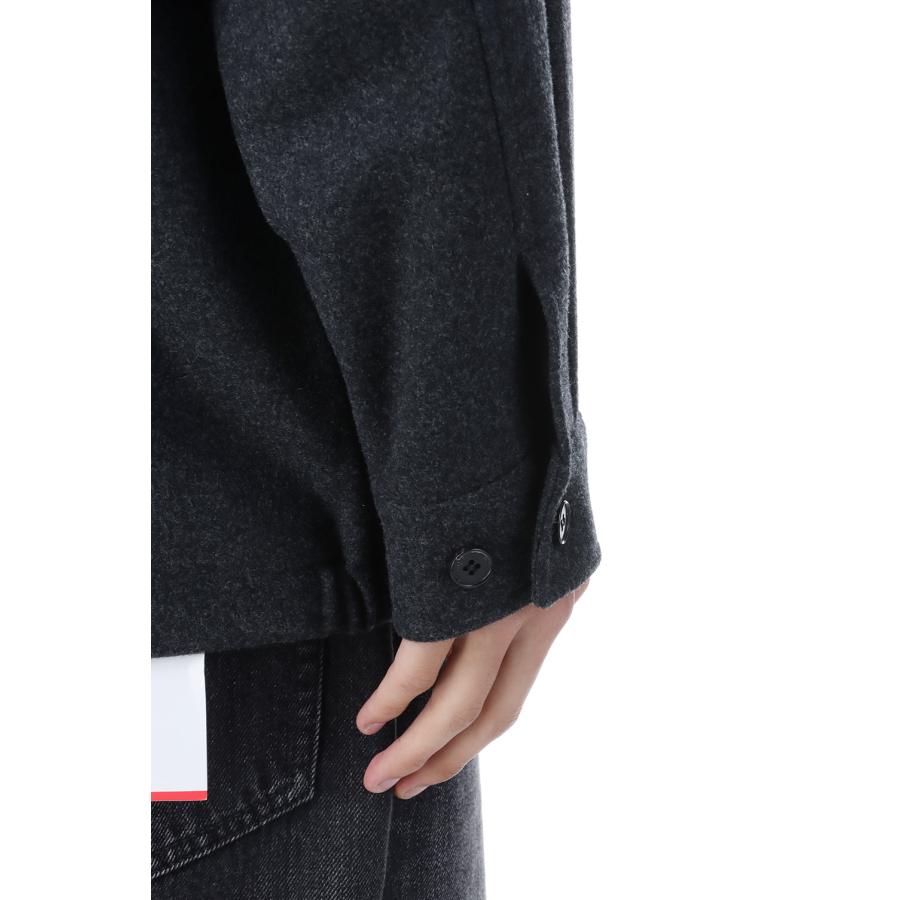 【P5倍 / SALE】Santiago Cashmere Work Jacket - Heather Charcoal (AOEFJK011) ANOTHER OFFICE(アナザー・オフィス) |  | 03