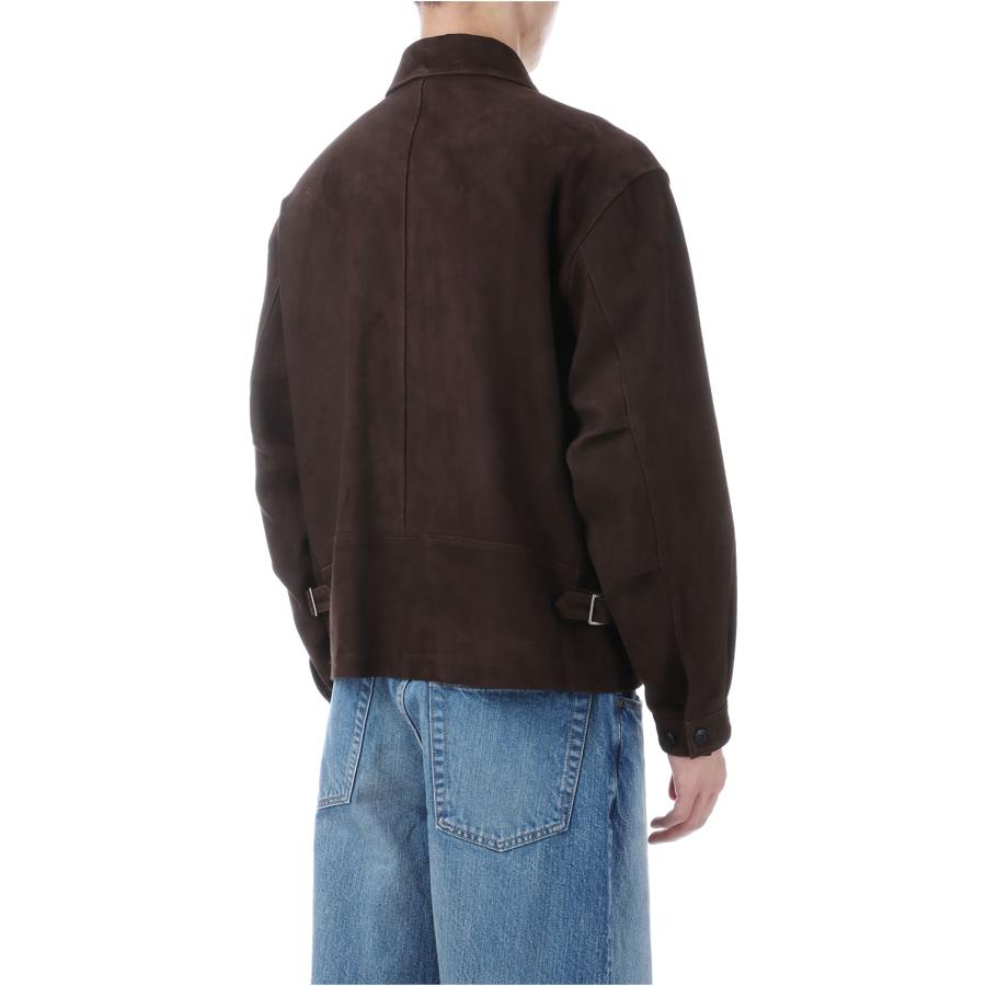 【SALE】Leather Work Jacket - Dark Brown (AOEWLJ004) ANOTHER OFFICE(アナザー・オフィス) |  | 02
