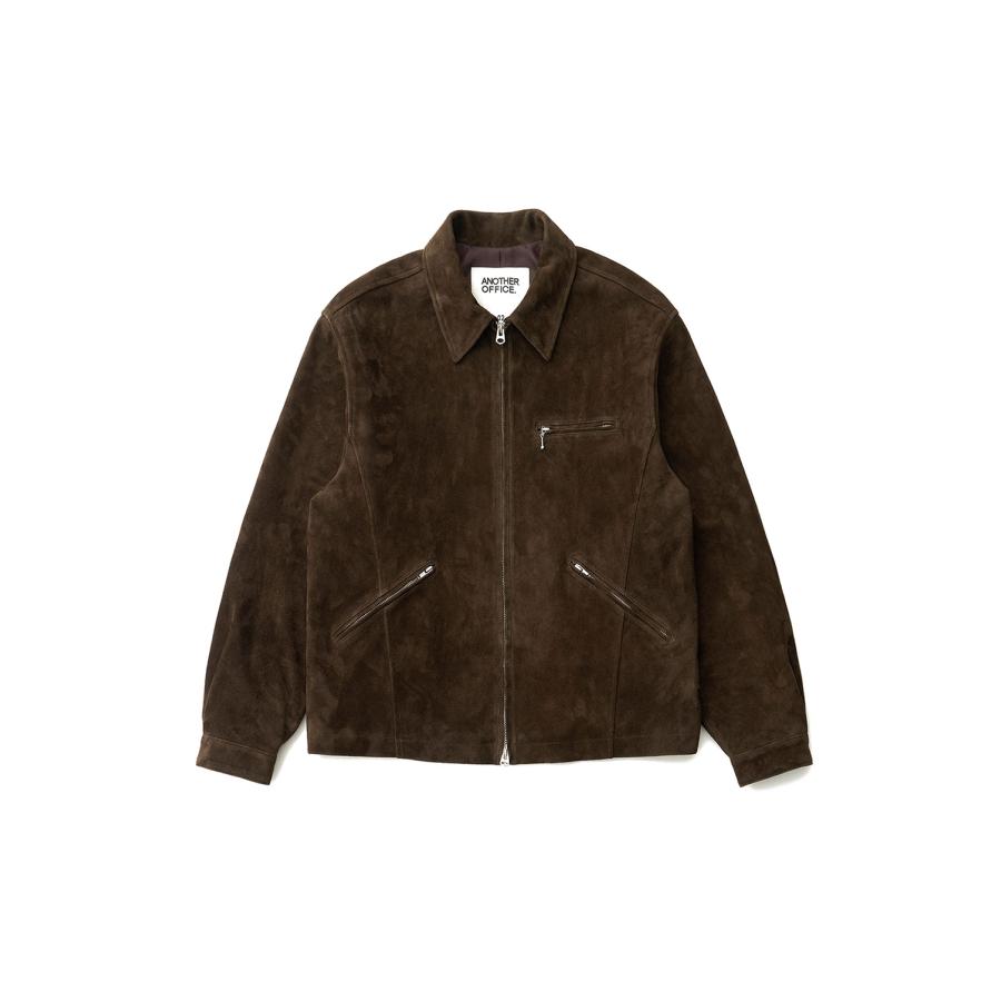 【SALE】Leather Work Jacket - Dark Brown (AOEWLJ004) ANOTHER OFFICE(アナザー・オフィス) |  | 06
