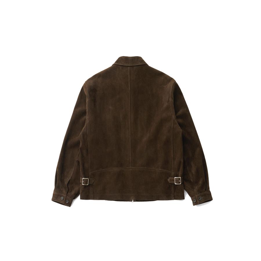 【SALE】Leather Work Jacket - Dark Brown (AOEWLJ004) ANOTHER OFFICE(アナザー・オフィス) |  | 07