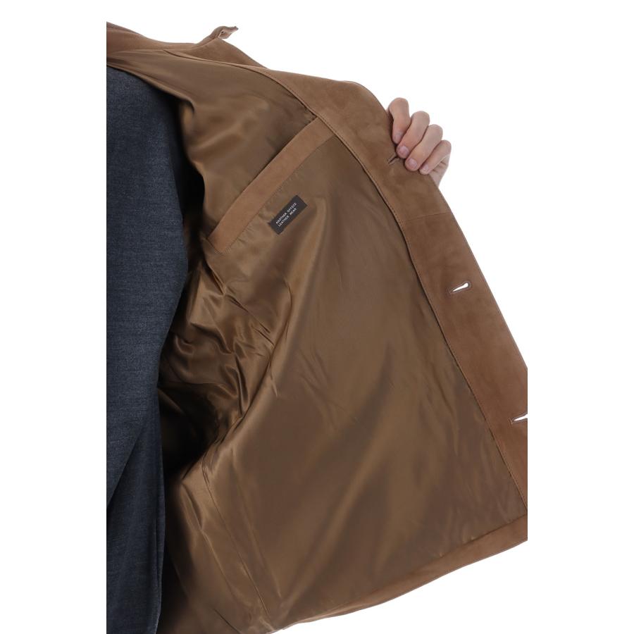 【P5倍 / SALE】Leather Coverall Jacket - Camel (AOEWLJ003) ANOTHER OFFICE(アナザー・オフィス) |  | 06