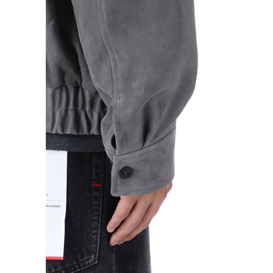 【P5倍 / SALE】Leather Habana Blouson - Concrete (AOEWLJ002) ANOTHER OFFICE(アナザー・オフィス) |  | 04