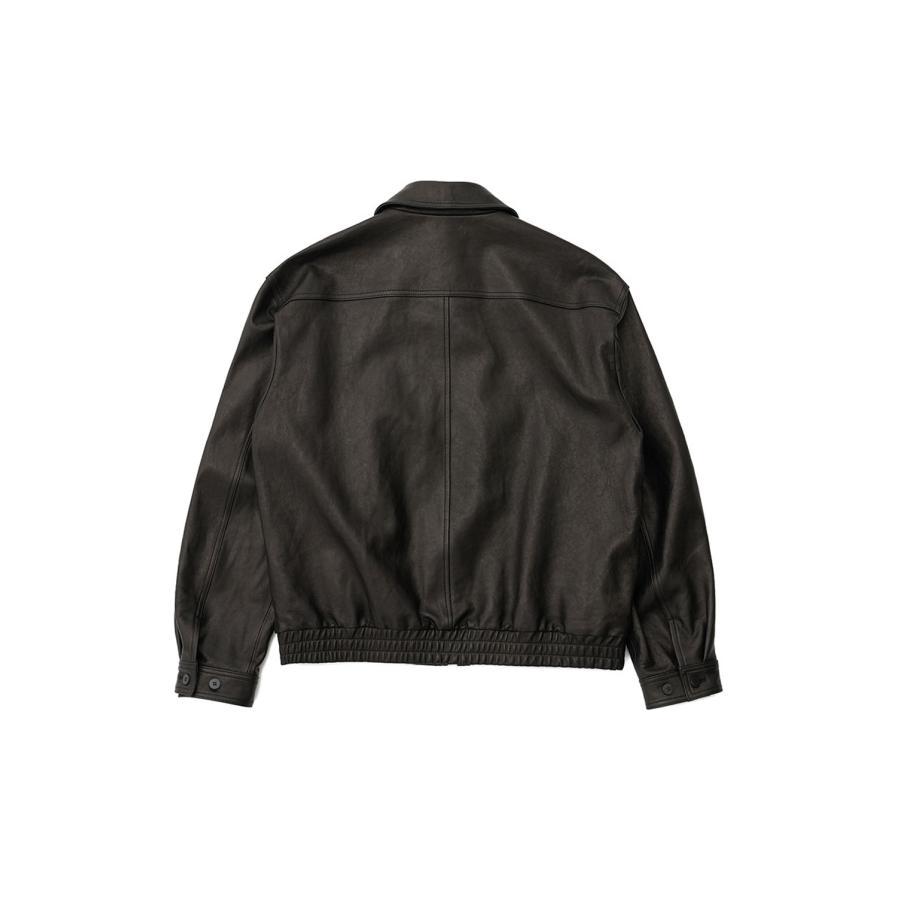 【P5倍 / SALE】Lambskin Utility Blouson - Black (AOEWLJ001) ANOTHER OFFICE(アナザー・オフィス) |  | 07