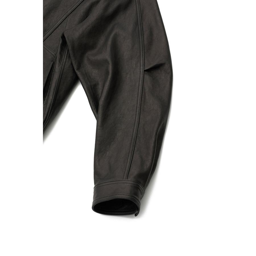【P5倍 / SALE】Lambskin Utility Blouson - Black (AOEWLJ001) ANOTHER OFFICE(アナザー・オフィス) |  | 09