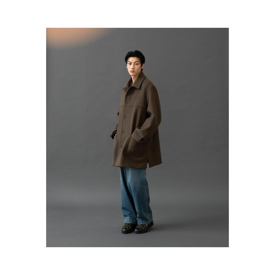 【P5倍 / SALE】Maverick Car Coat - Olive (AOEFCT006) ANOTHER OFFICE(アナザー・オフィス) |  | 10