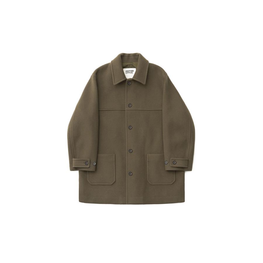 【P5倍 / SALE】Maverick Car Coat - Olive (AOEFCT006) ANOTHER OFFICE(アナザー・オフィス) |  | 06