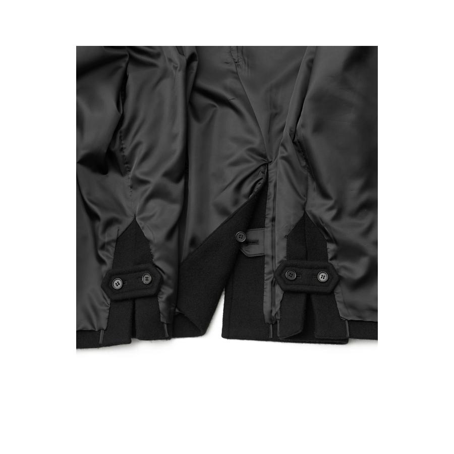 【P5倍 / SALE】Maverick Car Coat - Black (AOEFCT006) ANOTHER OFFICE(アナザー・オフィス) |  | 09