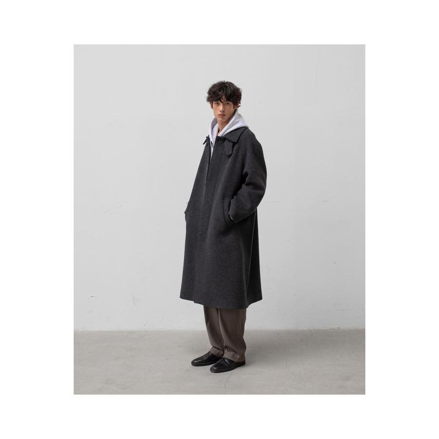 【P5倍 / SALE】Legacy Balmacaan Coat - Heather Charcoal (AOEFCT003) ANOTHER OFFICE(アナザー・オフィス) |  | 10