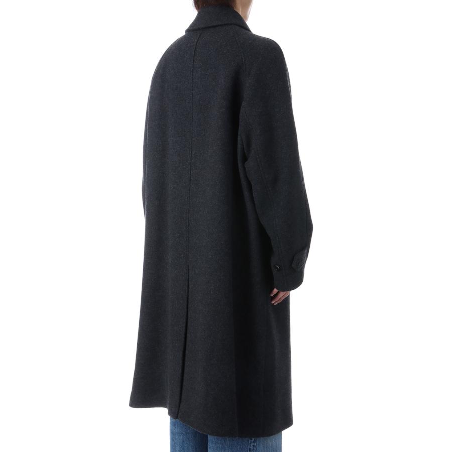 【P5倍】Legacy Balmacaan Coat - Heather Charcoal (AOEFCT003) ANOTHER OFFICE(アナザー・オフィス) |  | 02