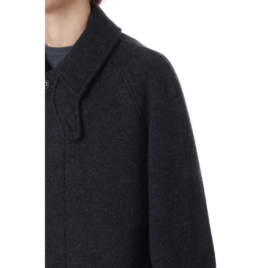 【P5倍 / SALE】Legacy Balmacaan Coat - Heather Charcoal (AOEFCT003) ANOTHER OFFICE(アナザー・オフィス) |  | 03