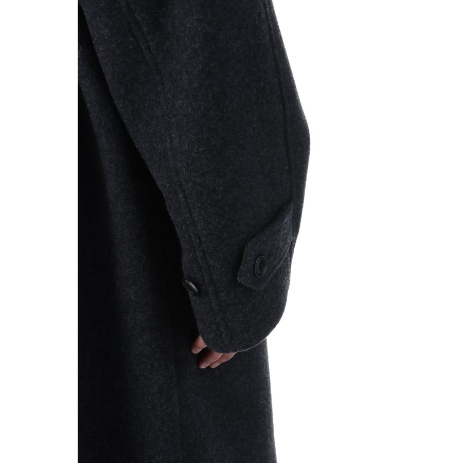 【P5倍 / SALE】Legacy Balmacaan Coat - Heather Charcoal (AOEFCT003) ANOTHER OFFICE(アナザー・オフィス) |  | 04