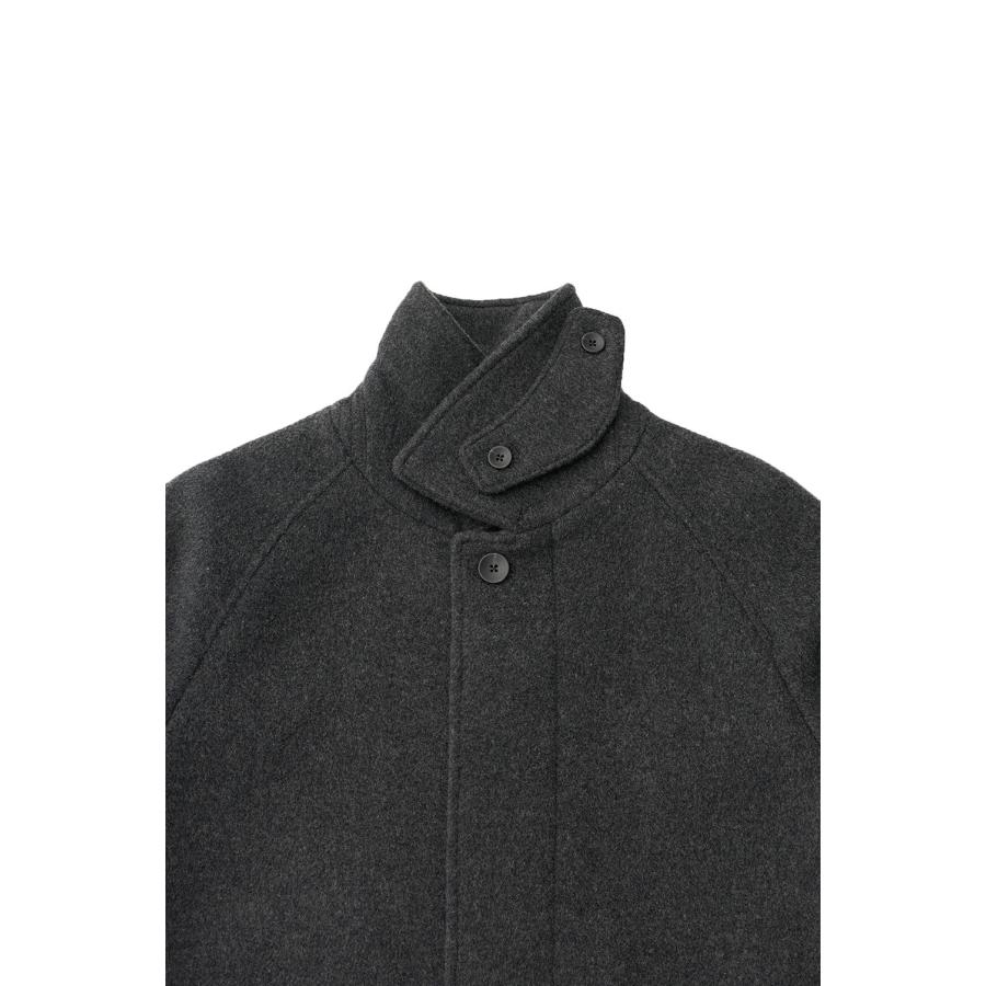 【P5倍】Legacy Balmacaan Coat - Heather Charcoal (AOEFCT003) ANOTHER OFFICE(アナザー・オフィス) |  | 08