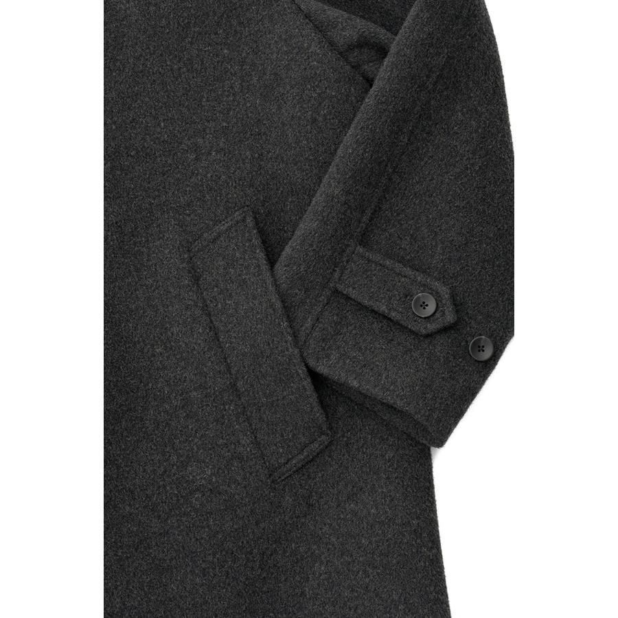 【P5倍 / SALE】Legacy Balmacaan Coat - Heather Charcoal (AOEFCT003) ANOTHER OFFICE(アナザー・オフィス) |  | 09