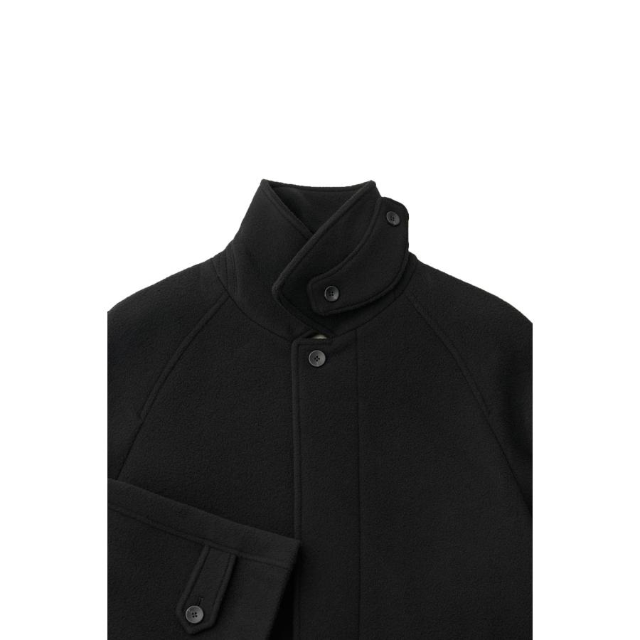 【P5倍 / SALE】Legacy Balmacaan Coat - Black (AOEFCT003) ANOTHER OFFICE(アナザー・オフィス) |  | 08