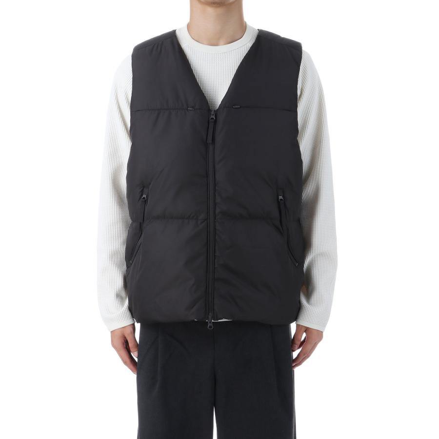 ELEMENT DOWN VEST - CHARCOAL BLACK (AW25002) Hiking Patrol(ハイキングパトロール) | 