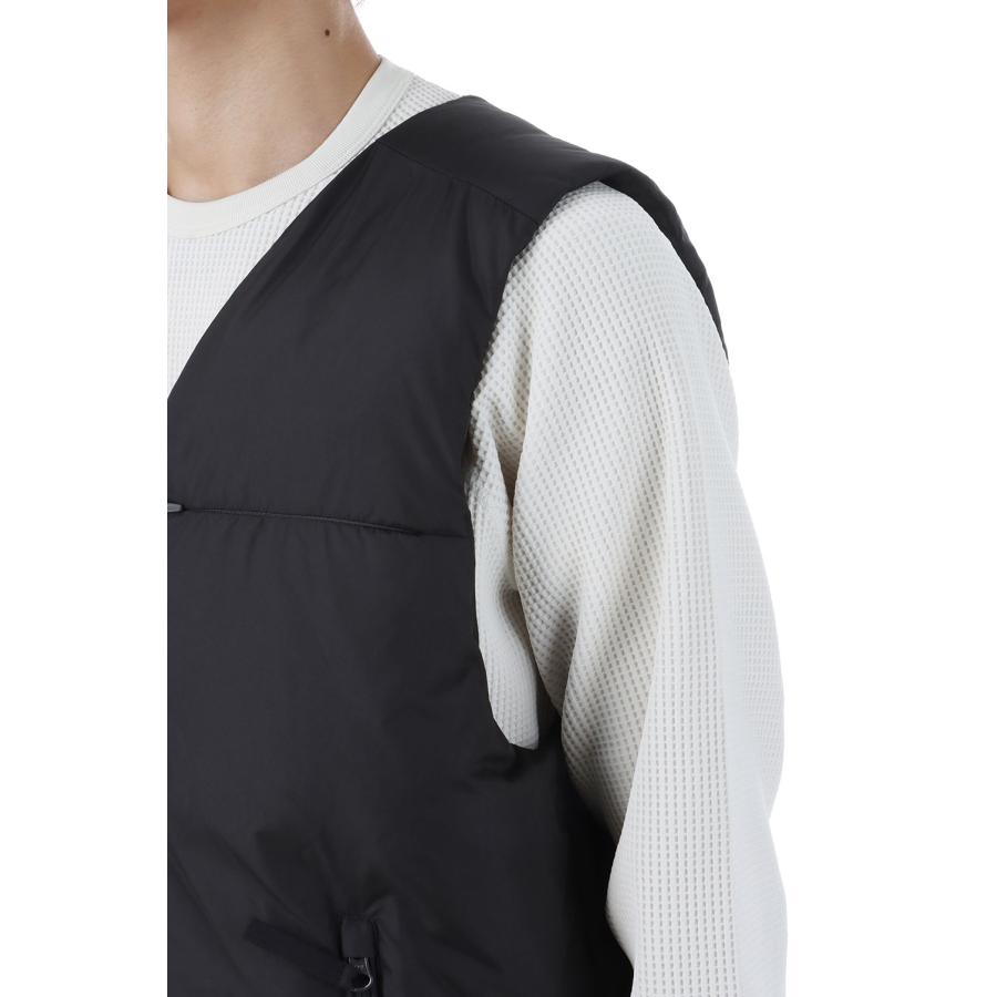 【SALE】ELEMENT DOWN VEST - CHARCOAL BLACK (AW25002) Hiking Patrol(ハイキングパトロール) |  | 03