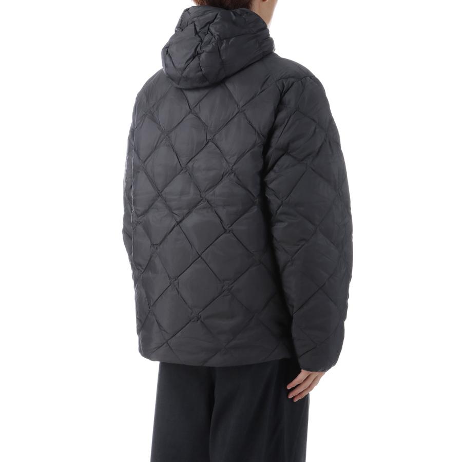【SALE】BASE LT DOWN HOODED JACKET - CHARCOAL BLACK (AW25003) Hiking Patrol(ハイキングパトロール) |  | 02