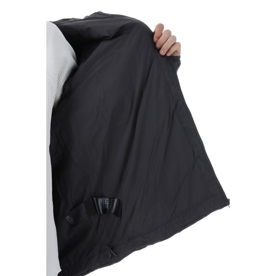 BASE LT DOWN HOODED JACKET - CHARCOAL BLACK (AW25003) Hiking Patrol(ハイキングパトロール) |  | 05