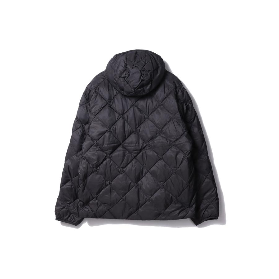【SALE】BASE LT DOWN HOODED JACKET - CHARCOAL BLACK (AW25003) Hiking Patrol(ハイキングパトロール) |  | 07