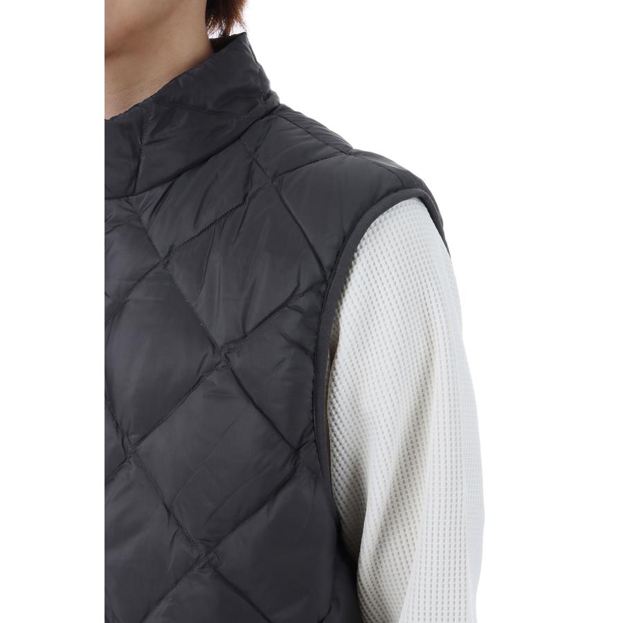 【SALE】BASE LT DOWN VEST - CHARCOAL BLACK (AW25004) Hiking Patrol(ハイキングパトロール) |  | 03
