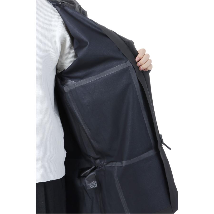 【SALE】ARC 3L SHELL COAT - CHARCOAL BLACK (AW25016) Hiking Patrol(ハイキングパトロール) |  | 05