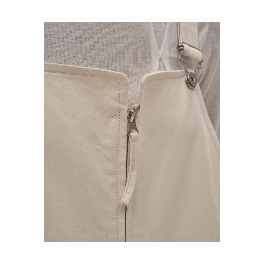 Frontzip Twill Salopette - ECRU (12520318) Todayful(トゥデイフル) | TODAYFUL | 10