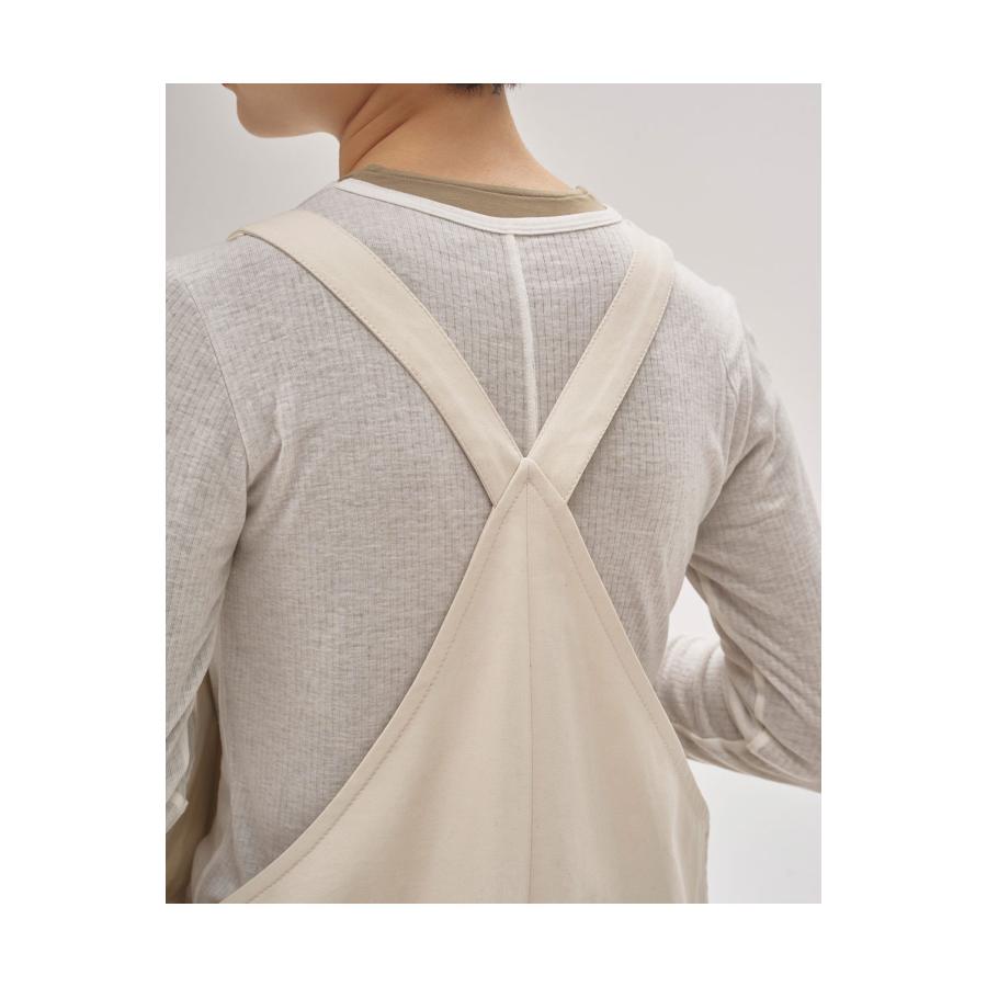 Frontzip Twill Salopette - ECRU (12520318) Todayful(トゥデイフル) | TODAYFUL | 13