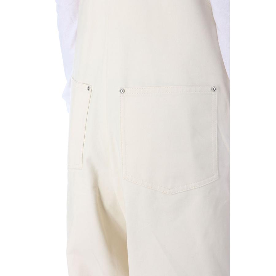 Frontzip Twill Salopette - ECRU (12520318) Todayful(トゥデイフル) | TODAYFUL | 03
