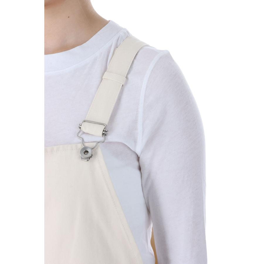 Frontzip Twill Salopette - ECRU (12520318) Todayful(トゥデイフル) | TODAYFUL | 04