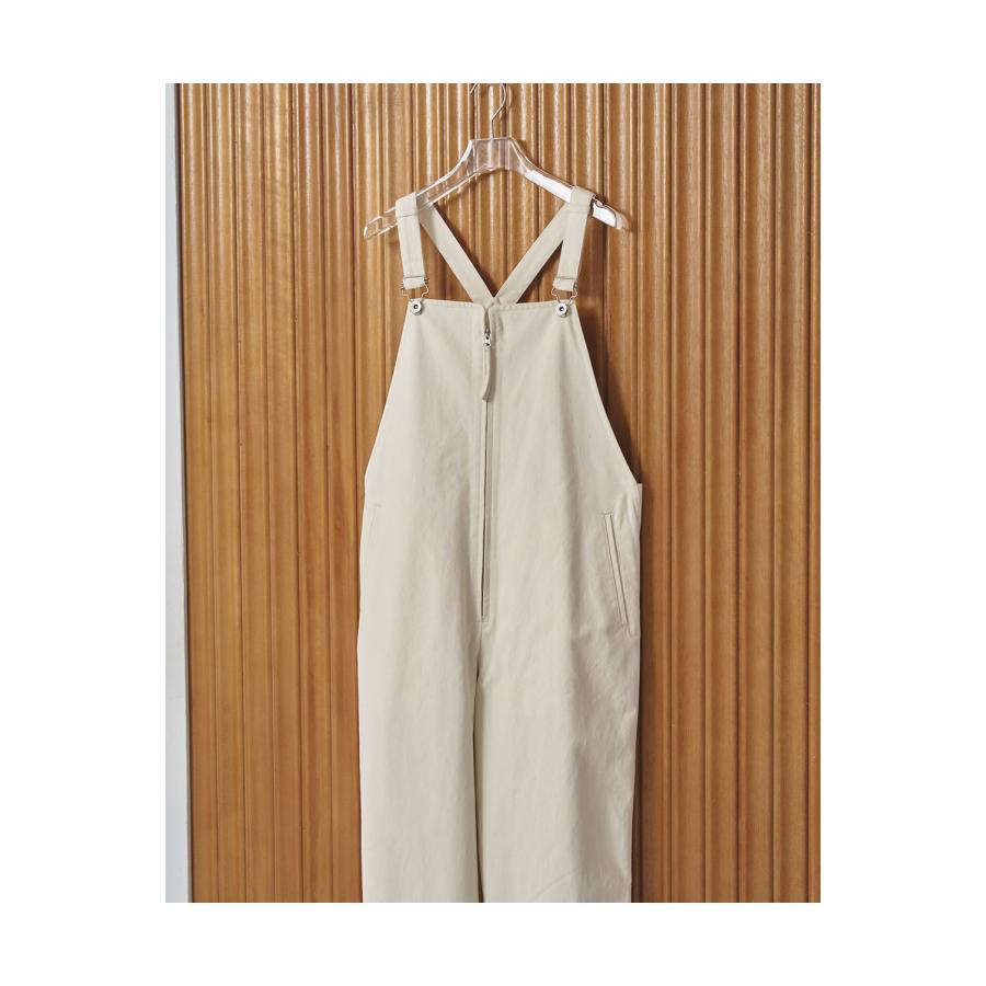 Frontzip Twill Salopette - ECRU (12520318) Todayful(トゥデイフル) | TODAYFUL | 07