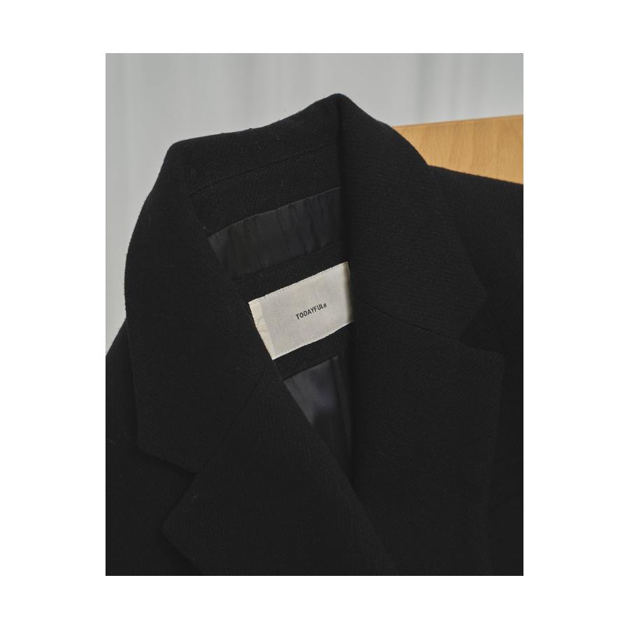 Wool 100% Chester Coat - BLACK (12520005) Todayful(トゥデイフル) | TODAYFUL | 10
